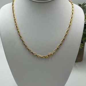 Tory Burch Gold Plated Long‎ layering Chain Necklace